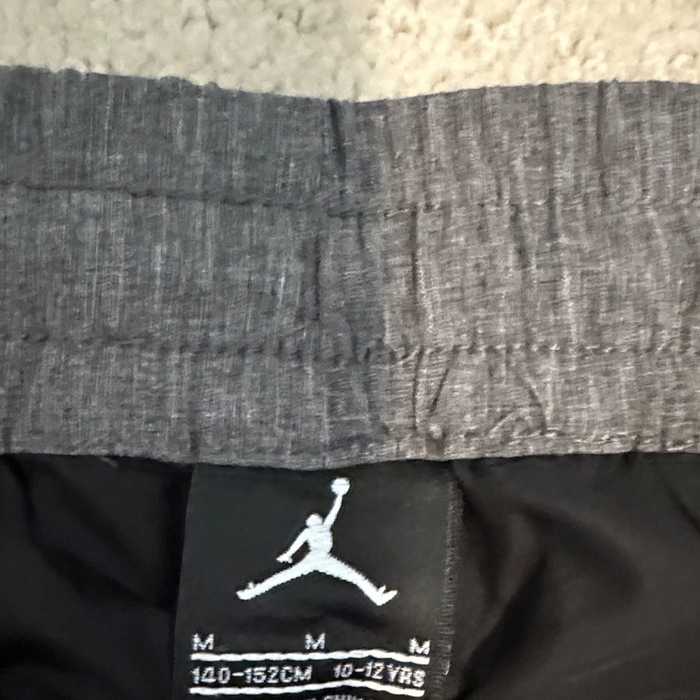 Nike Kids Gray and Charcoal Joggers Lot of 2 - Picture 6 of 8